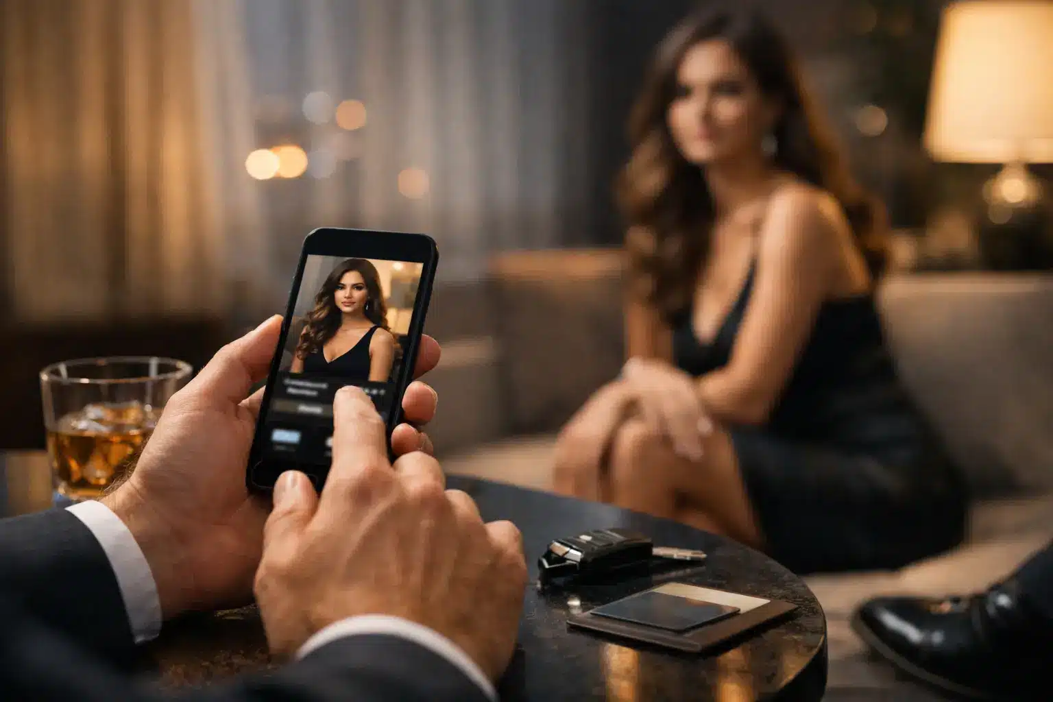Same Night Escort Booking Example for Private Plans